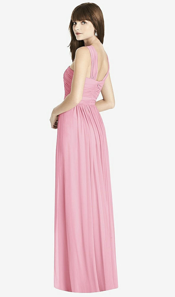 Back View - Peony Pink After Six Bridesmaid Dress 6785