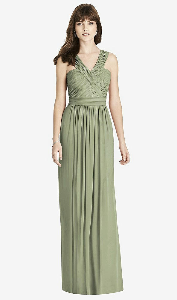 Front View - Sage After Six Bridesmaid Dress 6785