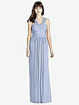 Front View Thumbnail - Sky Blue After Six Bridesmaid Dress 6785