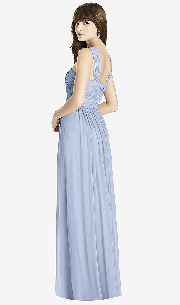Back View - Sky Blue After Six Bridesmaid Dress 6785