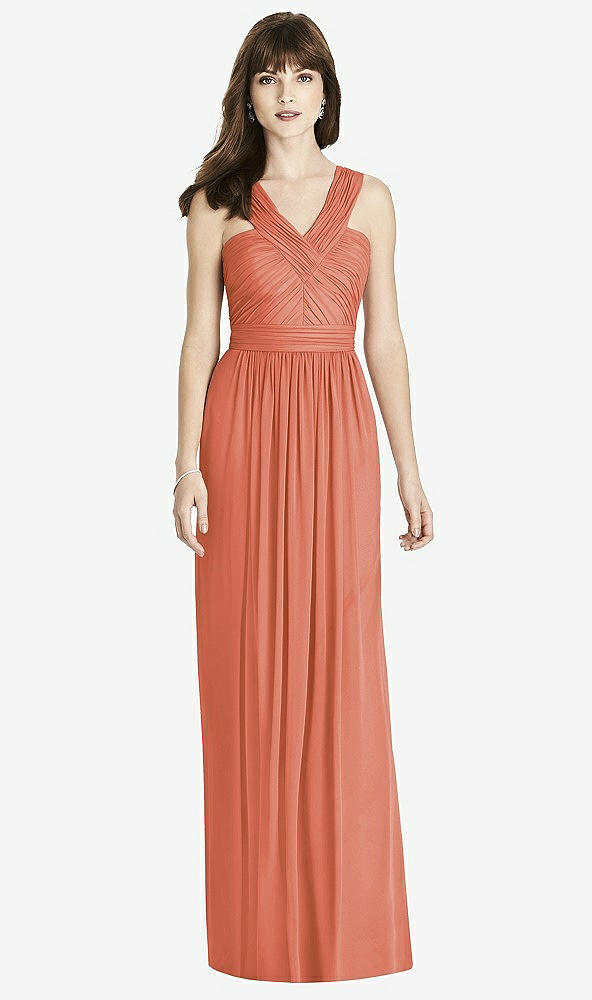Front View - Terracotta Copper After Six Bridesmaid Dress 6785