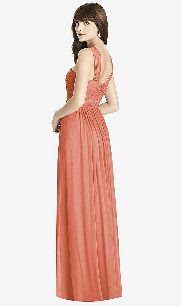Back View - Terracotta Copper After Six Bridesmaid Dress 6785