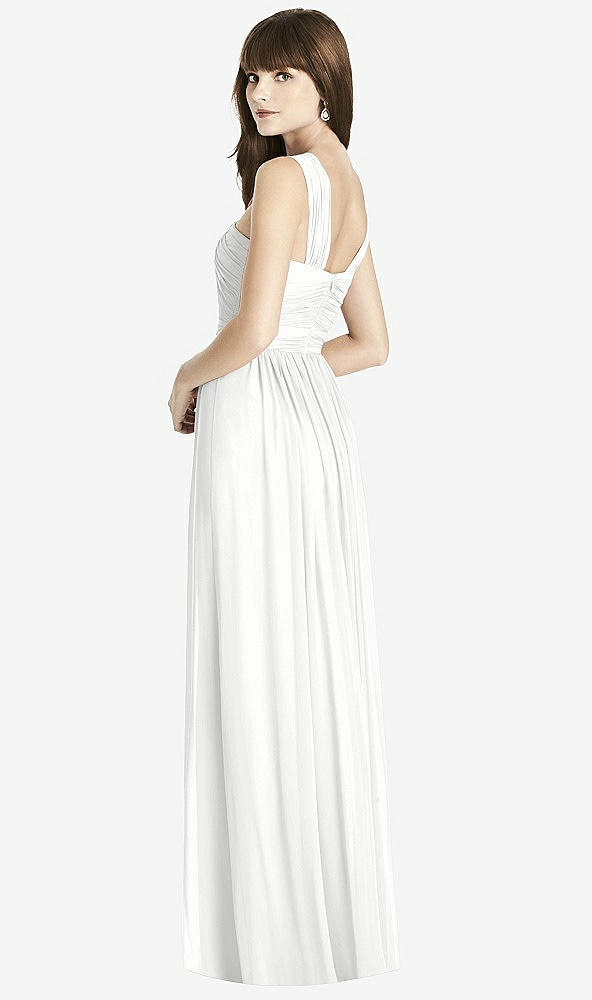 Back View - White After Six Bridesmaid Dress 6785