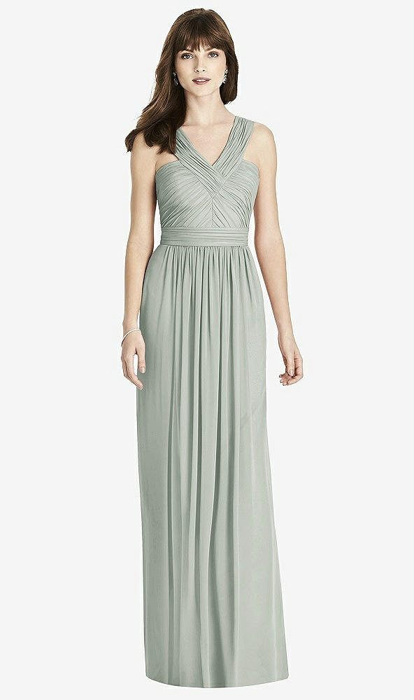 Front View - Willow Green After Six Bridesmaid Dress 6785