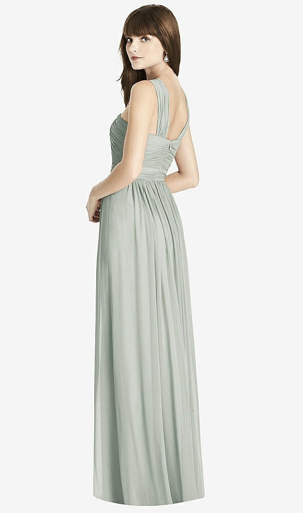 Back View - Willow Green After Six Bridesmaid Dress 6785
