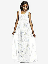 Front View Thumbnail - Bleu Garden Dessy Collection Junior Bridesmaid Dress JR543