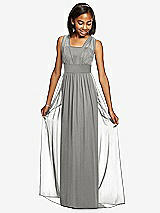 Front View Thumbnail - Chelsea Gray Dessy Collection Junior Bridesmaid Dress JR543
