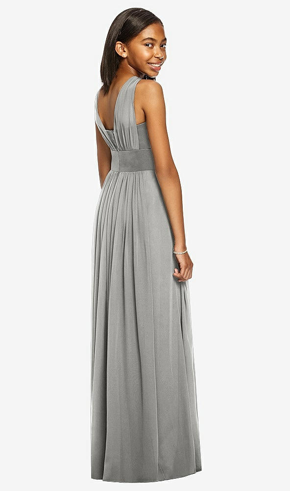 Back View - Chelsea Gray Dessy Collection Junior Bridesmaid Dress JR543