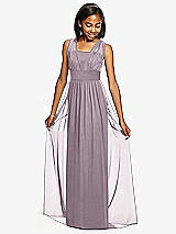 Front View Thumbnail - Lilac Dusk Dessy Collection Junior Bridesmaid Dress JR543