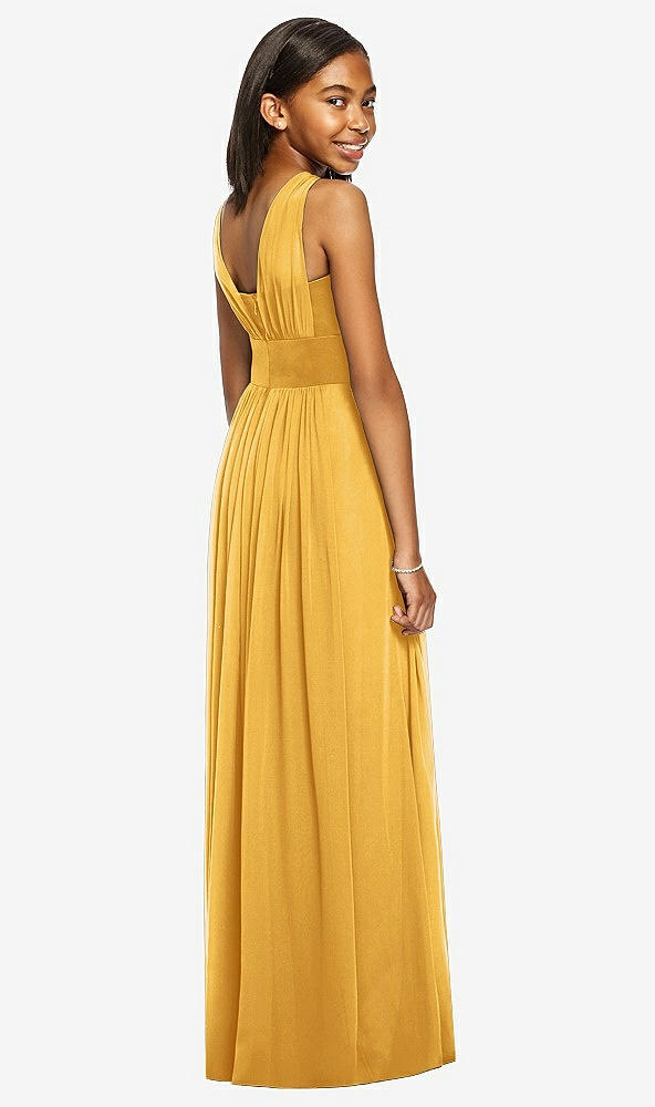 Back View - NYC Yellow Dessy Collection Junior Bridesmaid Dress JR543