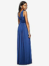 Rear View Thumbnail - Classic Blue Dessy Collection Junior Bridesmaid Dress JR543