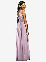 Rear View Thumbnail - Suede Rose Dessy Collection Junior Bridesmaid Dress JR543