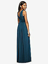 Rear View Thumbnail - Atlantic Blue Dessy Collection Junior Bridesmaid Dress JR543