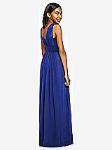 Rear View Thumbnail - Cobalt Blue Dessy Collection Junior Bridesmaid Dress JR543
