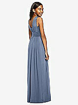 Rear View Thumbnail - Larkspur Blue Dessy Collection Junior Bridesmaid Dress JR543