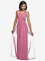 Front View Thumbnail - Orchid Pink Dessy Collection Junior Bridesmaid Dress JR543