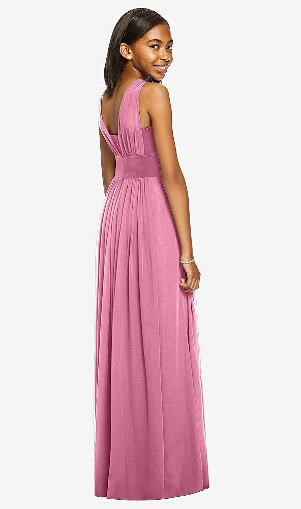 Back View - Orchid Pink Dessy Collection Junior Bridesmaid Dress JR543