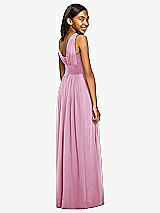 Rear View Thumbnail - Powder Pink Dessy Collection Junior Bridesmaid Dress JR543