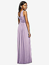 Rear View Thumbnail - Pale Purple Dessy Collection Junior Bridesmaid Dress JR543