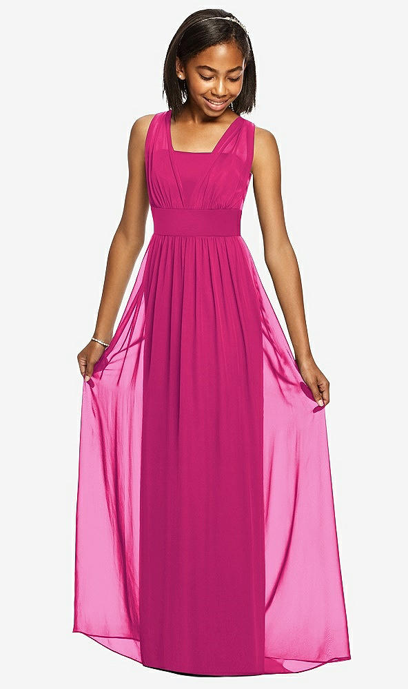 Front View - Think Pink Dessy Collection Junior Bridesmaid Dress JR543