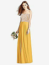 Front View Thumbnail - NYC Yellow & Cameo Studio Design Bridesmaid Dress 4529