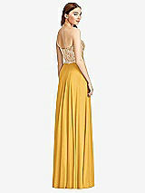 Rear View Thumbnail - NYC Yellow & Cameo Studio Design Bridesmaid Dress 4529