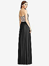 Rear View Thumbnail - Black & Cameo Studio Design Bridesmaid Dress 4529