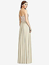 Rear View Thumbnail - Champagne & Cameo Studio Design Bridesmaid Dress 4529