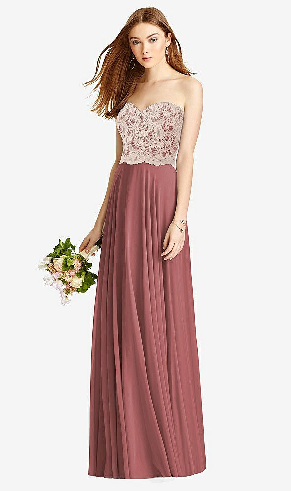Front View - English Rose & Cameo Studio Design Bridesmaid Dress 4529