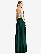 Rear View Thumbnail - Evergreen & Cameo Studio Design Bridesmaid Dress 4529