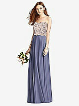 Front View Thumbnail - French Blue & Cameo Studio Design Bridesmaid Dress 4529