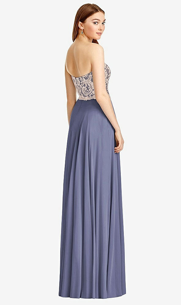 Back View - French Blue & Cameo Studio Design Bridesmaid Dress 4529