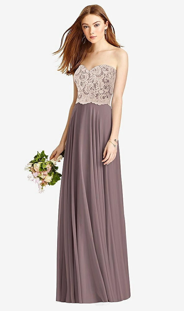 Front View - French Truffle & Cameo Studio Design Bridesmaid Dress 4529
