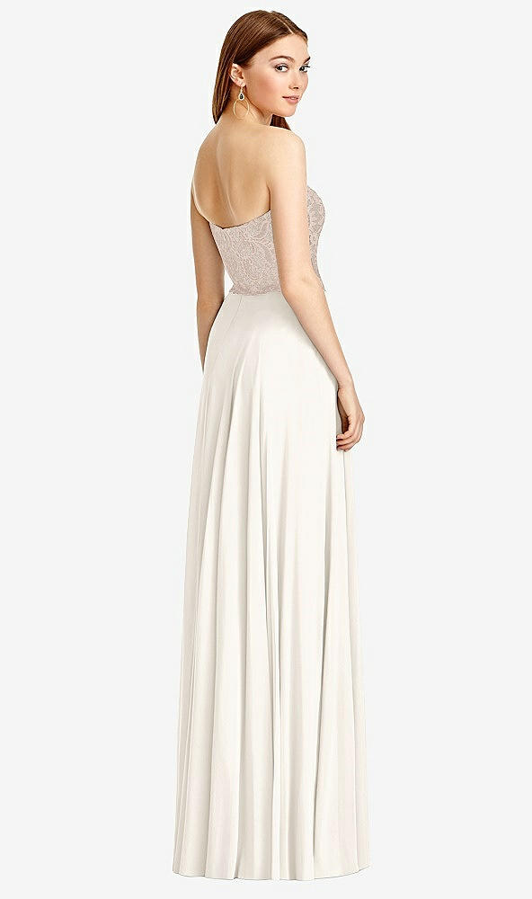Back View - Ivory & Cameo Studio Design Bridesmaid Dress 4529