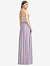 Rear View Thumbnail - Lilac Haze & Cameo Studio Design Bridesmaid Dress 4529