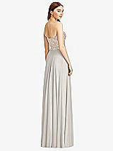 Rear View Thumbnail - Oyster & Cameo Studio Design Bridesmaid Dress 4529