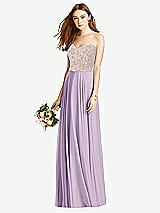 Front View Thumbnail - Pale Purple & Cameo Studio Design Bridesmaid Dress 4529