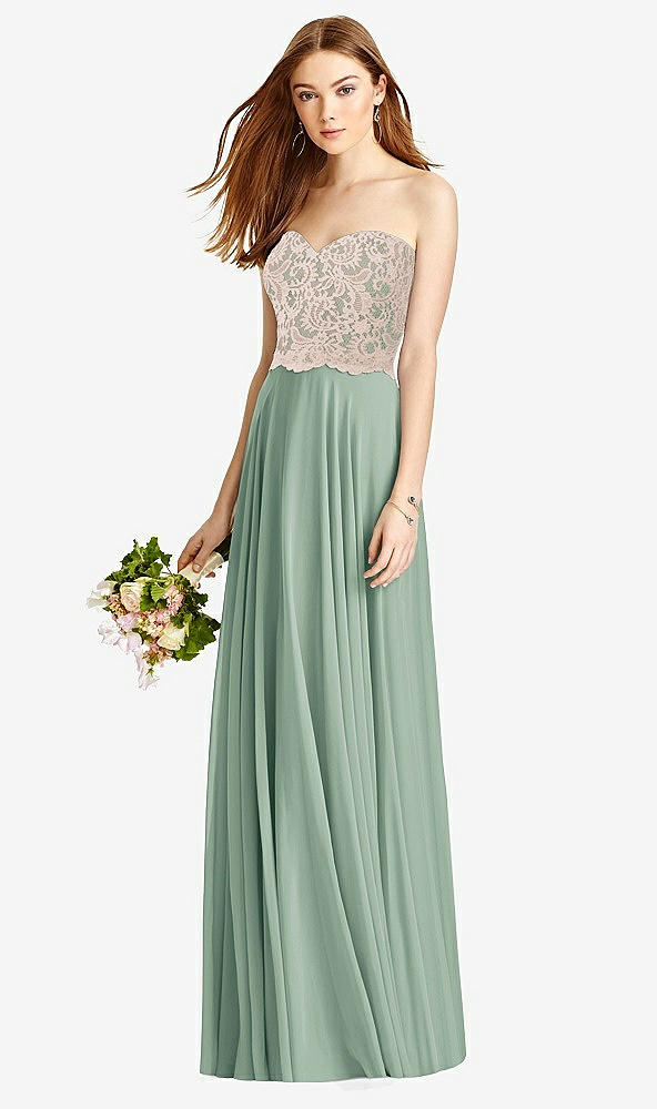 Front View - Seagrass & Cameo Studio Design Bridesmaid Dress 4529