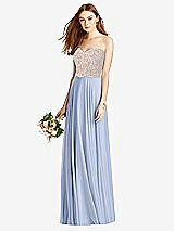 Front View Thumbnail - Sky Blue & Cameo Studio Design Bridesmaid Dress 4529