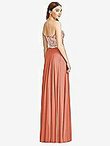 Rear View Thumbnail - Terracotta Copper & Cameo Studio Design Bridesmaid Dress 4529