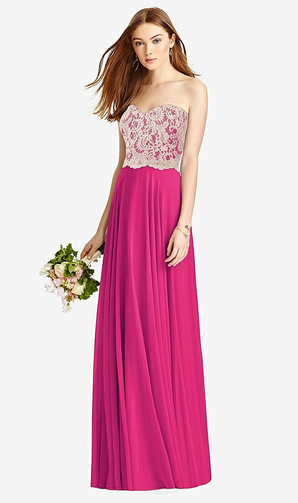 Front View - Think Pink & Cameo Studio Design Bridesmaid Dress 4529