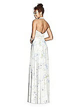 Rear View Thumbnail - Bleu Garden & Ivory Studio Design Bridesmaid Dress 4530