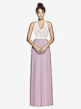 Front View Thumbnail - Suede Rose & Ivory Studio Design Bridesmaid Dress 4530