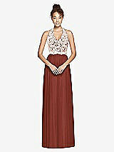 Front View Thumbnail - Auburn Moon & Ivory Studio Design Bridesmaid Dress 4530