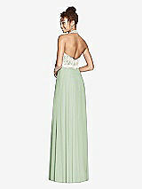 Rear View Thumbnail - Celadon & Ivory Studio Design Bridesmaid Dress 4530