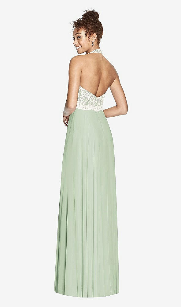 Back View - Celadon & Ivory Studio Design Bridesmaid Dress 4530