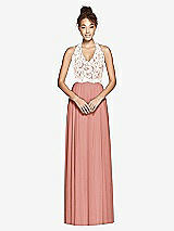 Front View Thumbnail - Desert Rose & Ivory Studio Design Bridesmaid Dress 4530