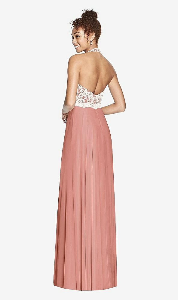 Back View - Desert Rose & Ivory Studio Design Bridesmaid Dress 4530