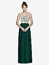 Front View Thumbnail - Evergreen & Ivory Studio Design Bridesmaid Dress 4530