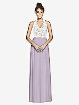 Front View Thumbnail - Lilac Haze & Ivory Studio Design Bridesmaid Dress 4530